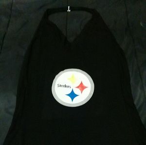Steelers halter/tube top